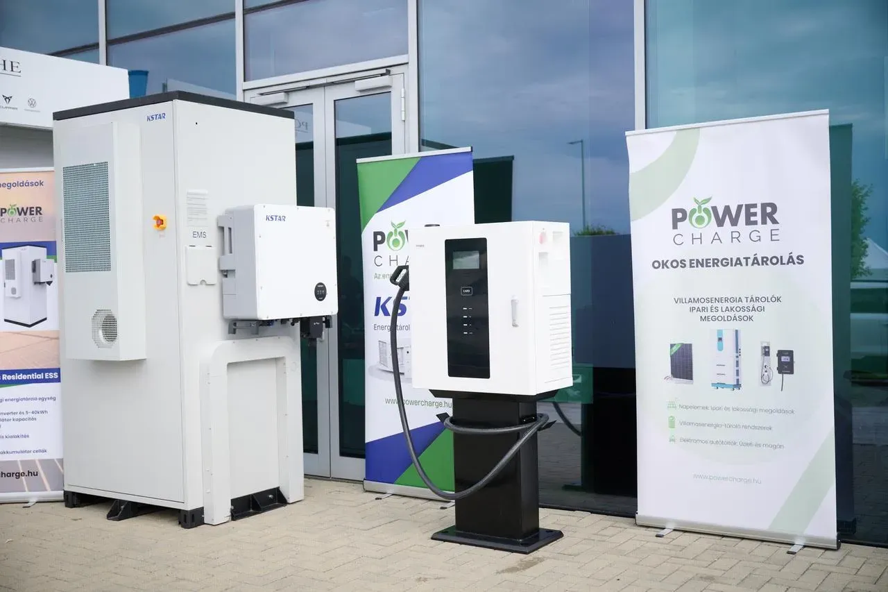 GreenTech konferencia, PowerCharge ipari energiatárolás, ipari energiatároló