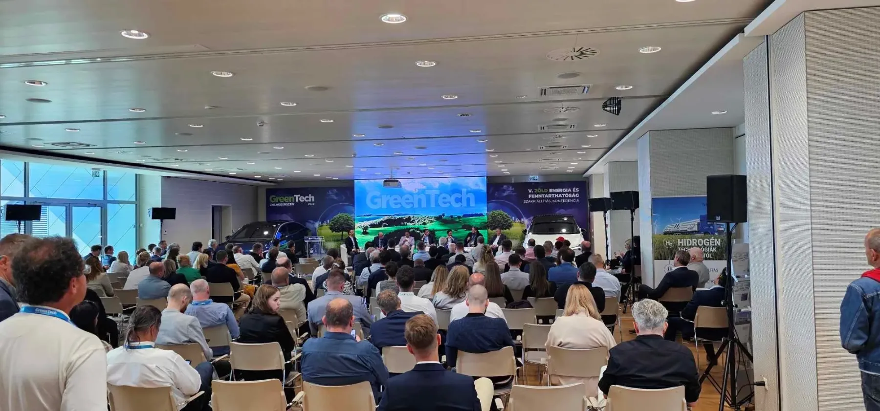 GreenTech konferencia, PowerCharge ipari energiatárolás, ipari energiatároló